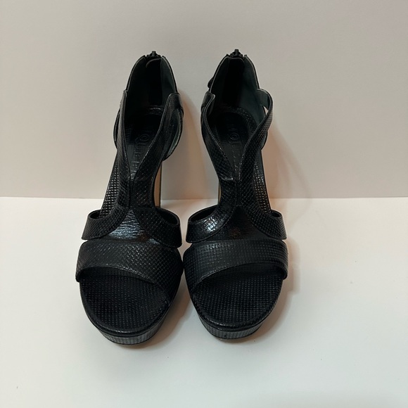 Alexander McQueen black heels size 36 1/2 - Picture 2 of 6
